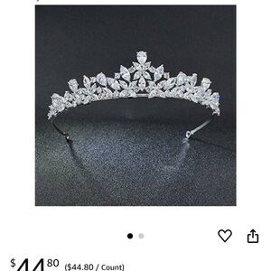 Elegant Silver Tiara